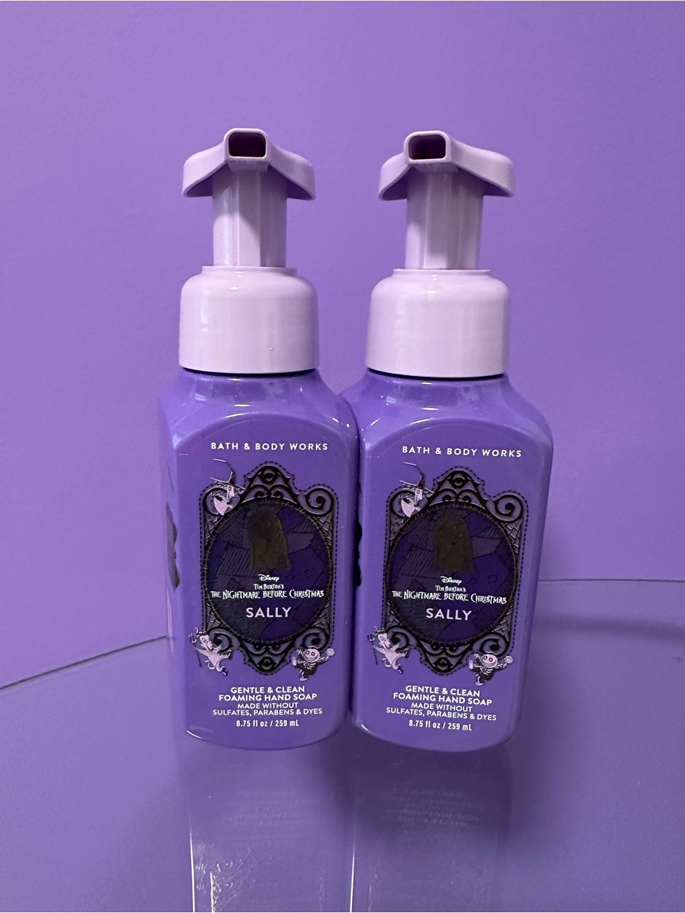 Bath & Body Works Nightmare Before Christmas Sally Hand Soap Duo